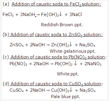 Frank ICSE Solutions for Class 10 Chemistry - Analytical Chemistry 3