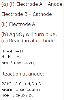 Frank ICSE Solutions for Class 10 Chemistry - Electrolysis 25