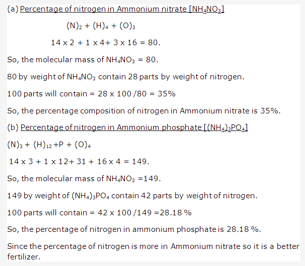 Frank ICSE Solutions for Class 10 Chemistry - Mole Concept And Stoichiometry 13