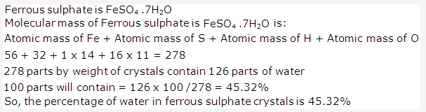 Frank ICSE Solutions for Class 10 Chemistry - Mole Concept And Stoichiometry 19