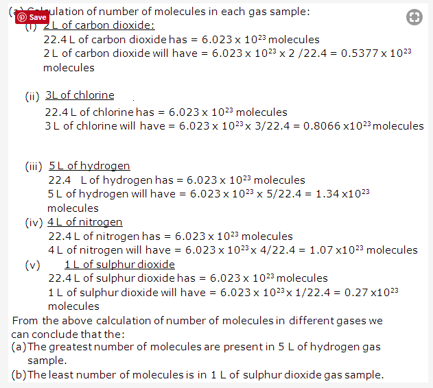 Frank ICSE Solutions for Class 10 Chemistry - Mole Concept And Stoichiometry 25