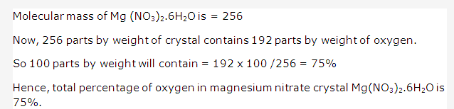 Frank ICSE Solutions for Class 10 Chemistry - Mole Concept And Stoichiometry 27