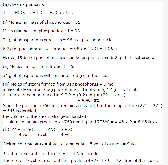 Frank ICSE Solutions for Class 10 Chemistry - Mole Concept And Stoichiometry 35