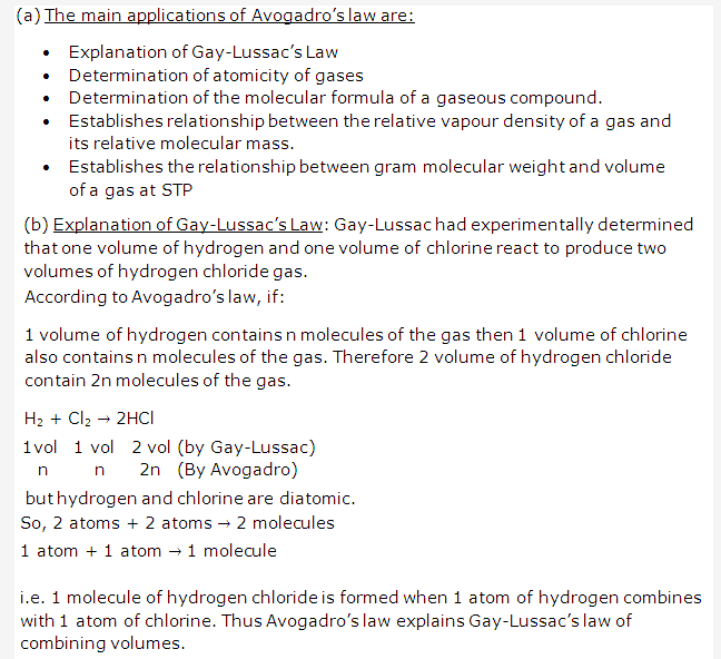 Frank ICSE Solutions for Class 10 Chemistry - Mole Concept And Stoichiometry 4