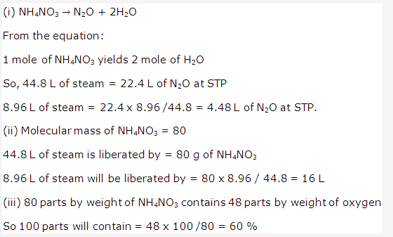 Frank ICSE Solutions for Class 10 Chemistry - Mole Concept And Stoichiometry 55