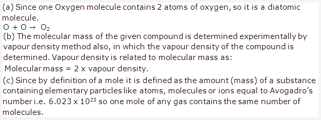 Frank ICSE Solutions for Class 10 Chemistry - Mole Concept And Stoichiometry 8