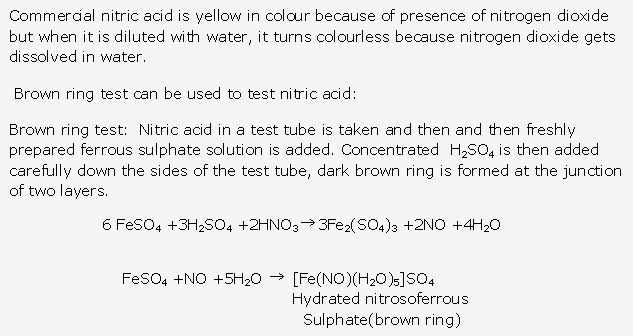 Frank ICSE Solutions for Class 10 Chemistry - Nitric acid 26