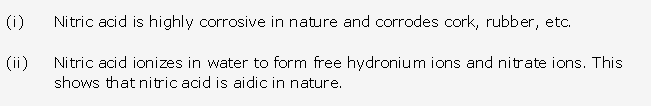 Frank ICSE Solutions for Class 10 Chemistry - Nitric acid 46