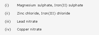 Frank ICSE Solutions for Class 10 Chemistry - Practical Work 19