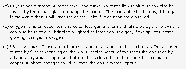 Frank ICSE Solutions for Class 10 Chemistry - Practical Work 3