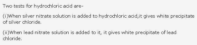 Frank ICSE Solutions for Class 10 Chemistry - Study of Compounds-I Hydrogen Chloride 13