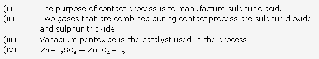 Frank ICSE Solutions for Class 10 Chemistry - Study of Sulphur Compound Sulphuric Acid 16