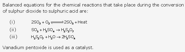 Frank ICSE Solutions for Class 10 Chemistry - Study of Sulphur Compound Sulphuric Acid 18