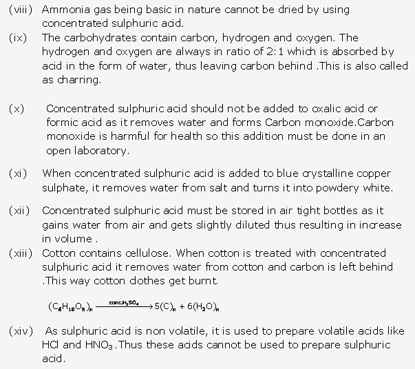 Frank ICSE Solutions for Class 10 Chemistry - Study of Sulphur Compound Sulphuric Acid 7