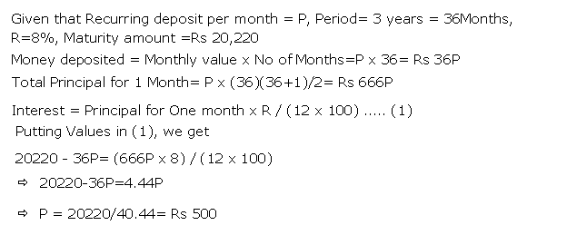 Frank ICSE Solutions for Class 10 Maths Banking Ex 3.2 9