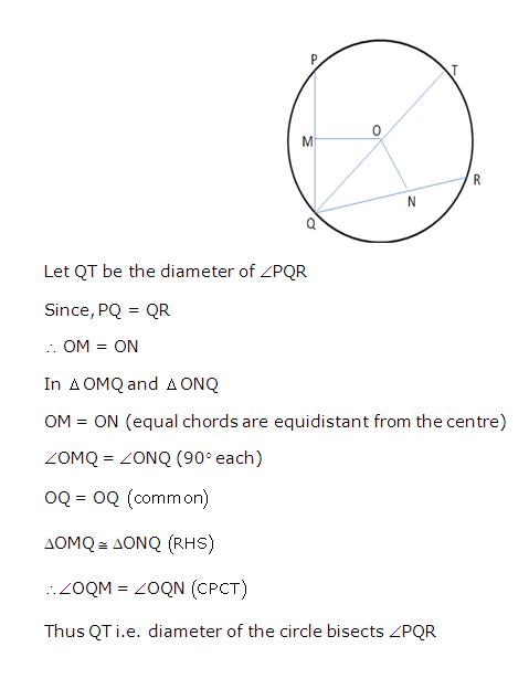 Frank ICSE Solutions for Class 10 Maths Circles Ex 17.1 12