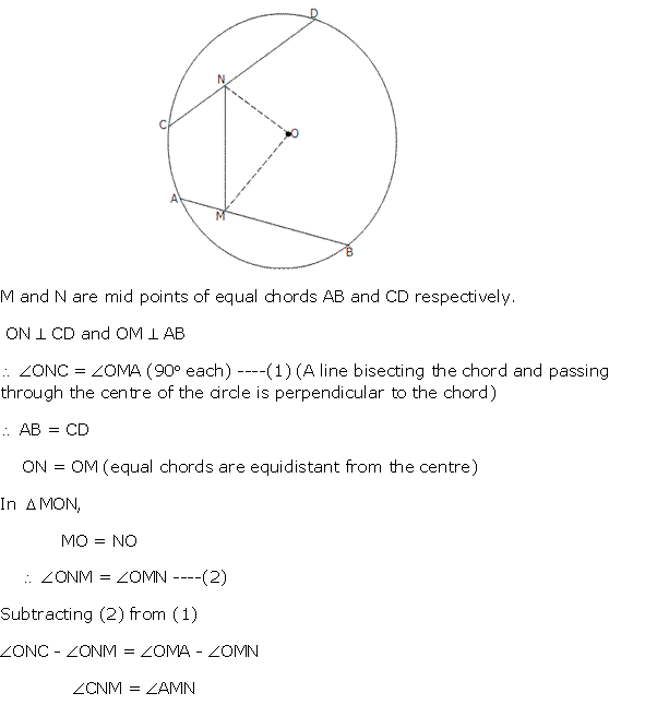 Frank ICSE Solutions for Class 10 Maths Circles Ex 17.1 19