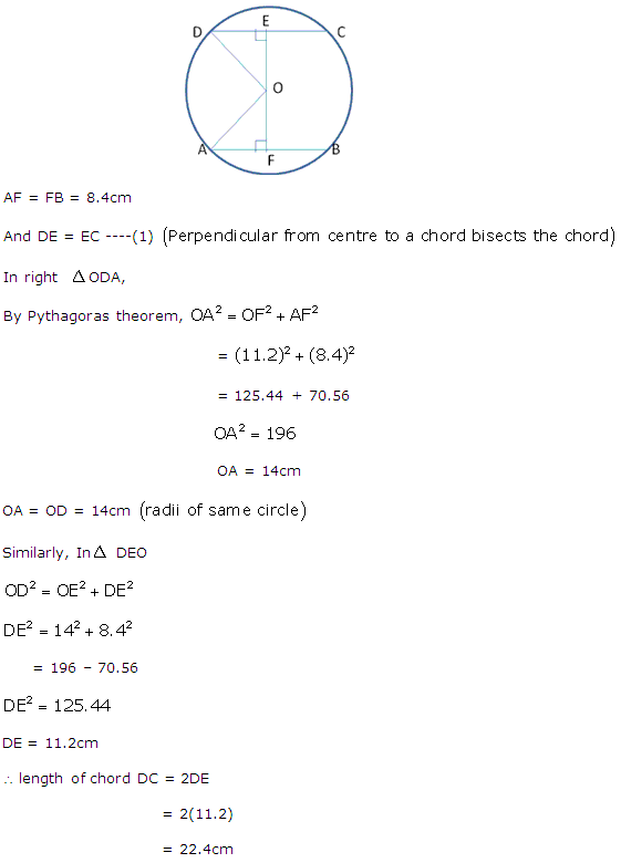 Frank ICSE Solutions for Class 10 Maths Circles Ex 17.1 3