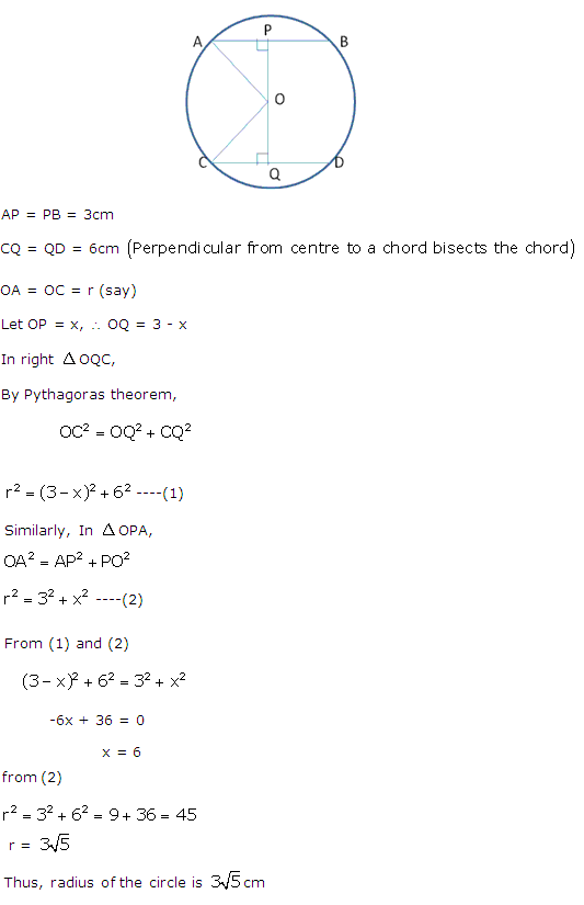 Frank ICSE Solutions for Class 10 Maths Circles Ex 17.1 7