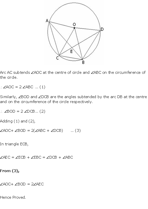 Frank ICSE Solutions for Class 10 Maths Circles Ex 17.2 13