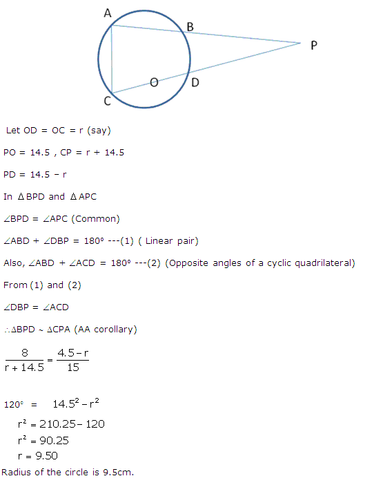 Frank ICSE Solutions for Class 10 Maths Circles Ex 17.3 13