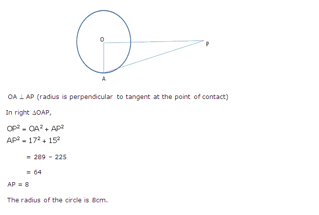 Frank ICSE Solutions for Class 10 Maths Circles Ex 17.3 2