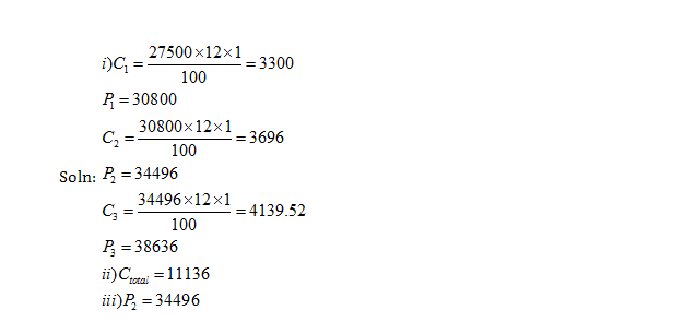 Frank ICSE Solutions for Class 10 Maths Compound Interest Ex 1.1 1 6