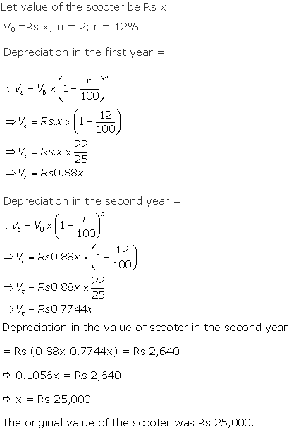 Frank ICSE Solutions for Class 10 Maths Compound Interest Ex 1.3 12