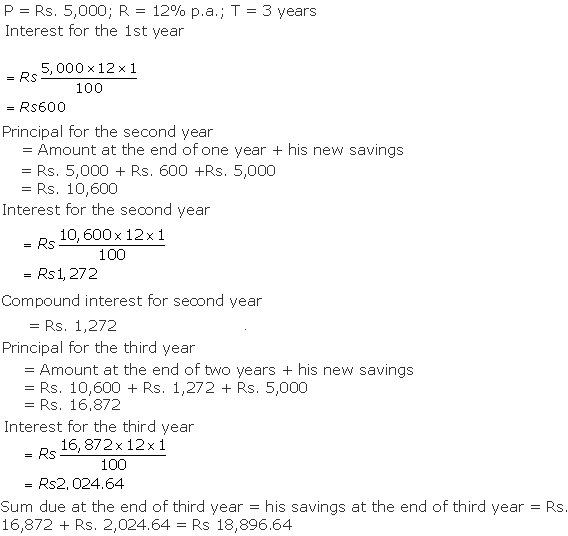 Frank ICSE Solutions for Class 10 Maths Compound Interest Ex 1.3 7