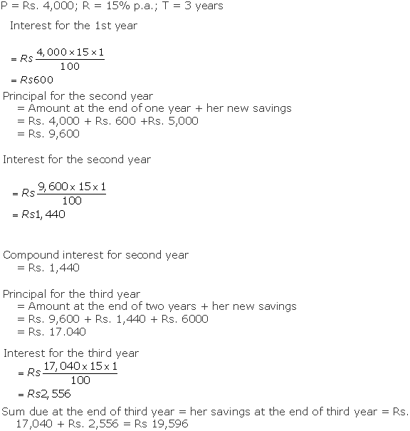 Frank ICSE Solutions for Class 10 Maths Compound Interest Ex 1.3 9