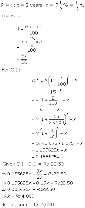 Frank ICSE Solutions for Class 10 Maths Compound Interest Ex 1.6 20