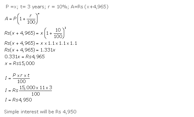 Frank ICSE Solutions for Class 10 Maths Compound Interest Ex 1.6 26