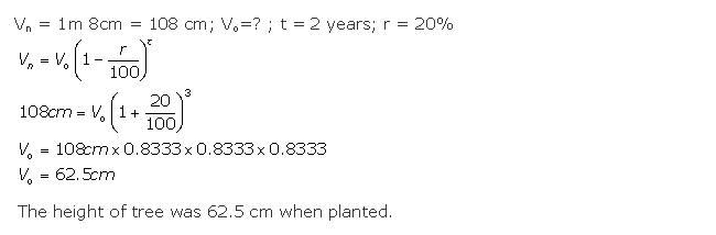 Frank ICSE Solutions for Class 10 Maths Compound Interest Ex 1.7 14