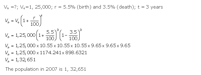 Frank ICSE Solutions for Class 10 Maths Compound Interest Ex 1.7 2