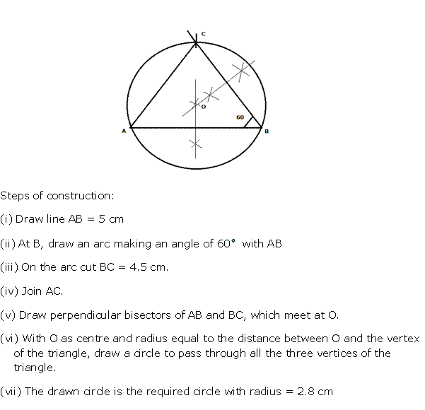 Frank ICSE Solutions for Class 10 Maths Constructions Ex 18.1 10