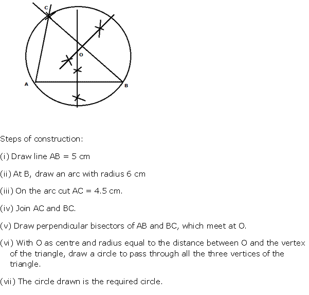 Frank ICSE Solutions for Class 10 Maths Constructions Ex 18.1 11