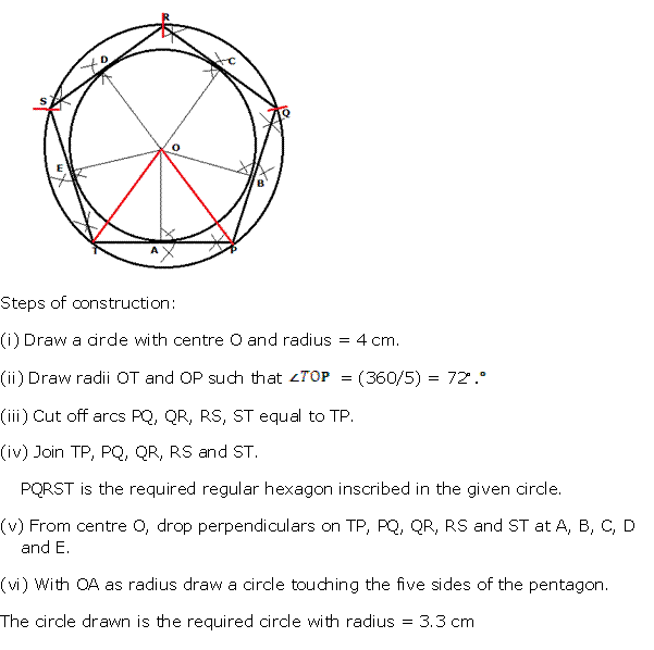 Frank ICSE Solutions for Class 10 Maths Constructions Ex 18.1 18