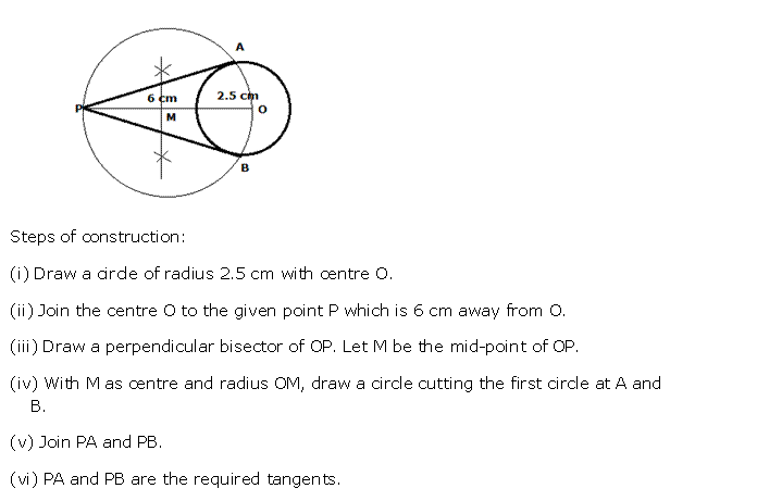 Frank ICSE Solutions for Class 10 Maths Constructions Ex 18.1 3