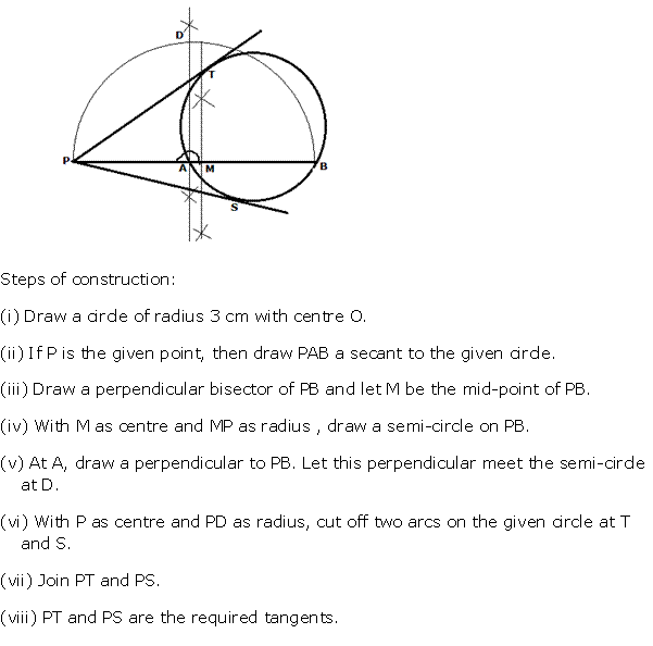 Frank ICSE Solutions for Class 10 Maths Constructions Ex 18.1 4