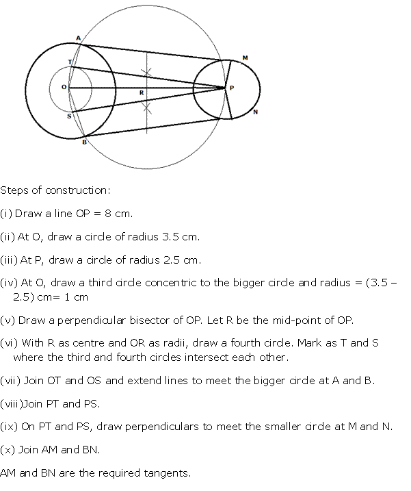 Frank ICSE Solutions for Class 10 Maths Constructions Ex 18.1 6