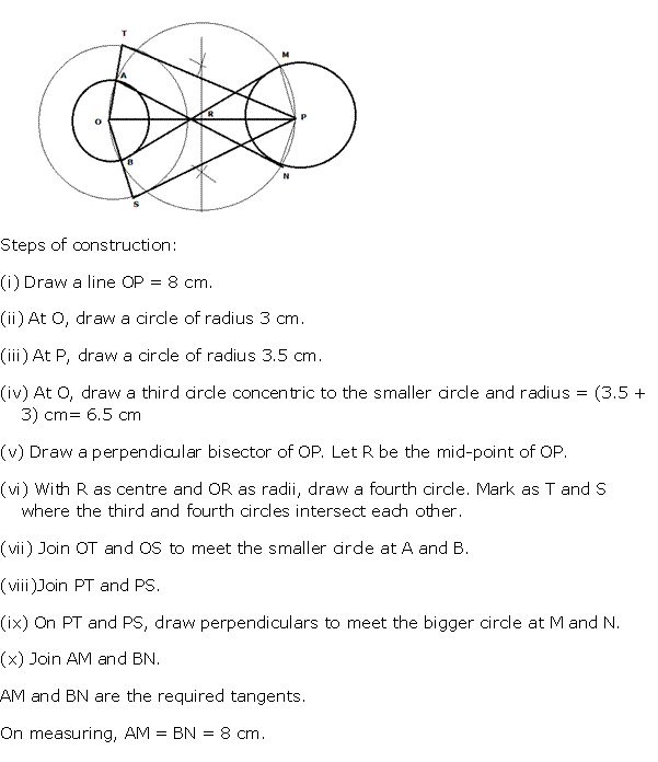 Frank ICSE Solutions for Class 10 Maths Constructions Ex 18.1 8