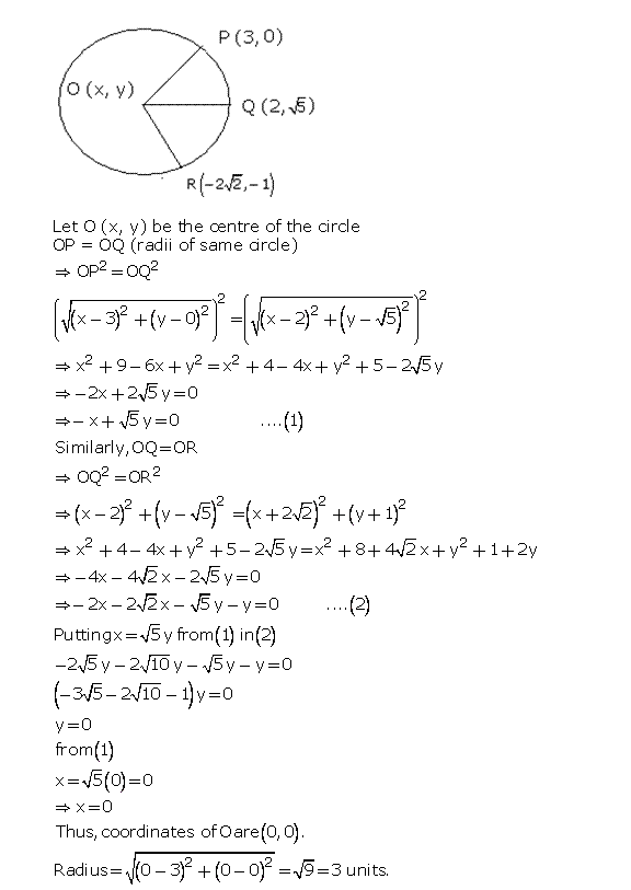 Frank ICSE Solutions for Class 10 Maths Distance and Section Formulae Ex 12.1 16