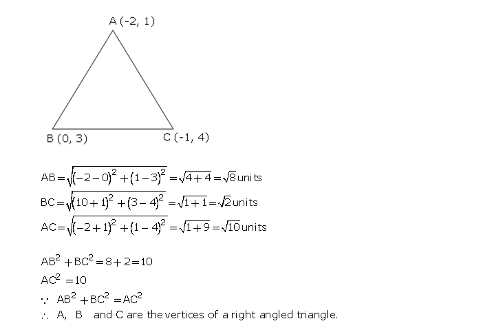 Frank ICSE Solutions for Class 10 Maths Distance and Section Formulae Ex 12.1 24