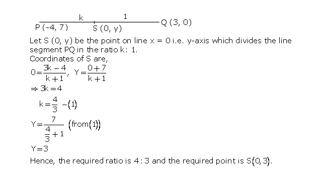 Frank ICSE Solutions for Class 10 Maths Distance and Section Formulae Ex 12.2 11