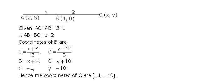 Frank ICSE Solutions for Class 10 Maths Distance and Section Formulae Ex 12.2 17