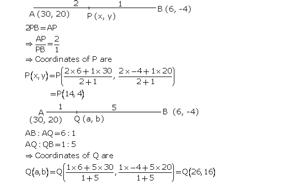 Frank ICSE Solutions for Class 10 Maths Distance and Section Formulae Ex 12.2 21