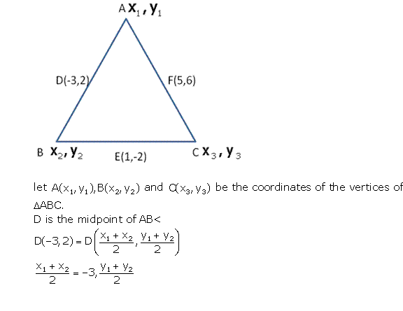 Frank ICSE Solutions for Class 10 Maths Distance and Section Formulae Ex 12.3 14