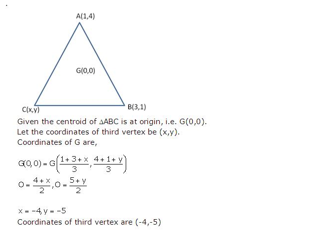 Frank ICSE Solutions for Class 10 Maths Distance and Section Formulae Ex 12.3 18