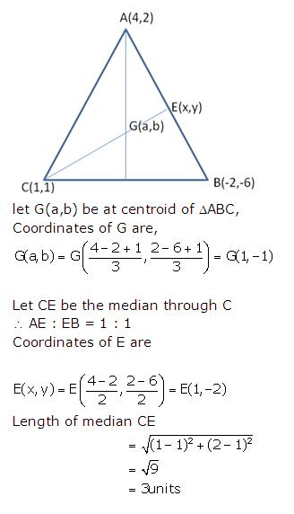 Frank ICSE Solutions for Class 10 Maths Distance and Section Formulae Ex 12.3 19