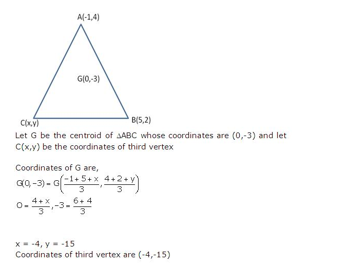 Frank ICSE Solutions for Class 10 Maths Distance and Section Formulae Ex 12.3 22